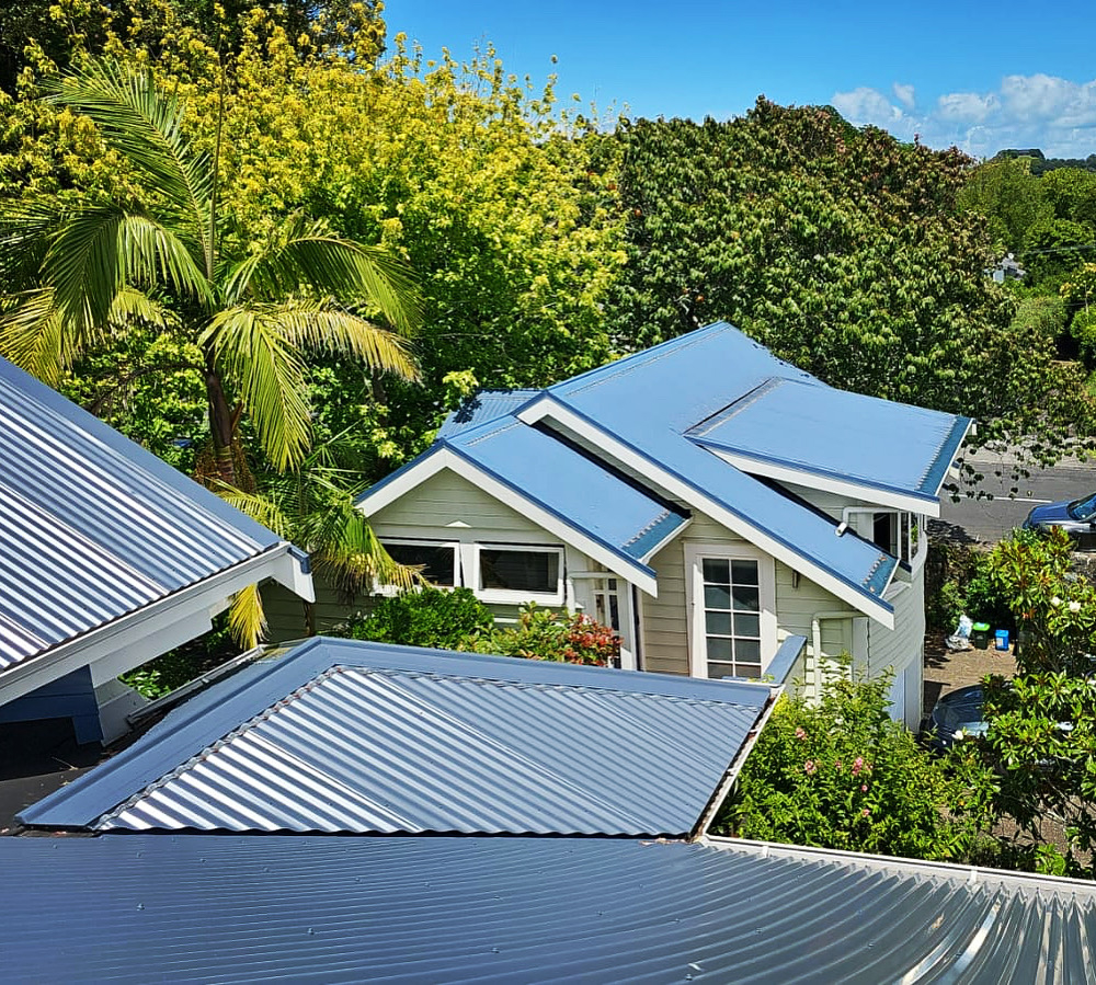 New Zealand home surrounded by established trees